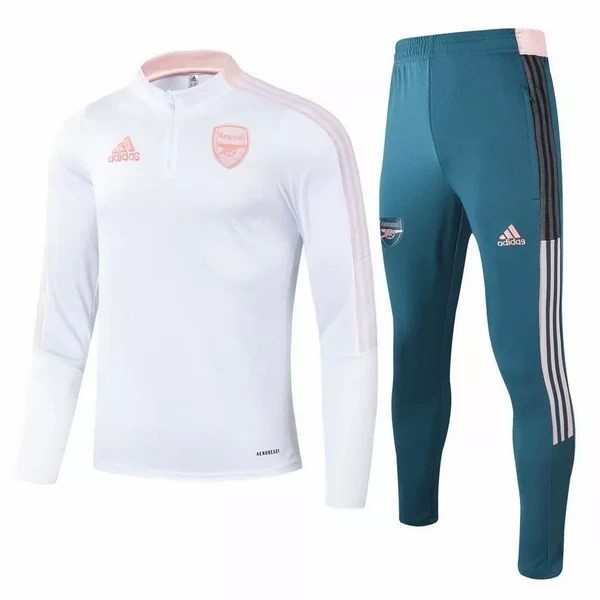 Chandal Arsenal 2021/22 Blanco Verde Rosa